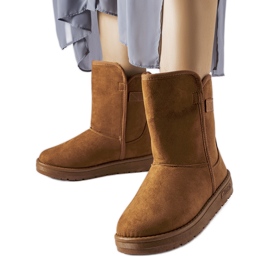 Botas de neve marrons Big Star KK274616 marrom