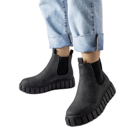 Botins pretos Big Star MM274324 pretos