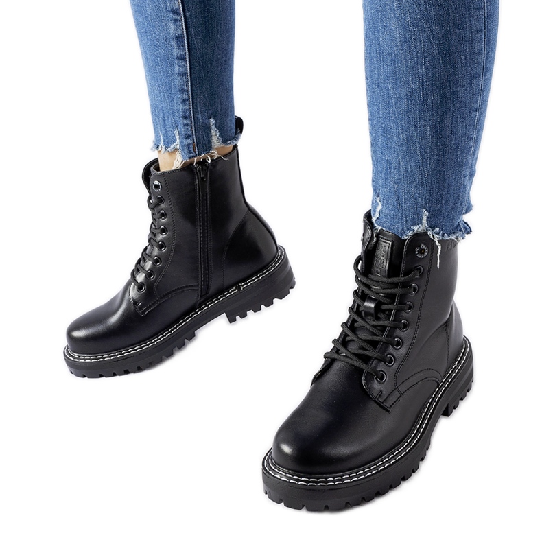 Botas clássicas pretas Big Star KK274538 preto