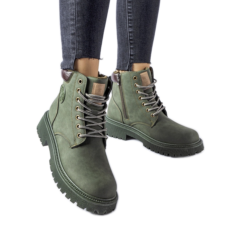 Botas Doutor com isolamento verde
