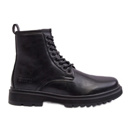 Botas isoladas Trappers com zíper preto Big Star MM174080