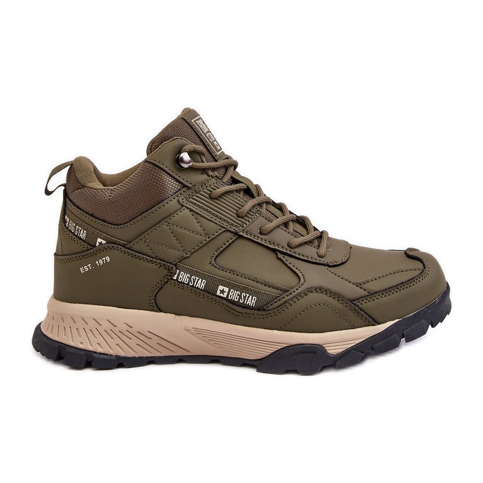 Sapatos de trekking com isolamento verde Big Star MM174163