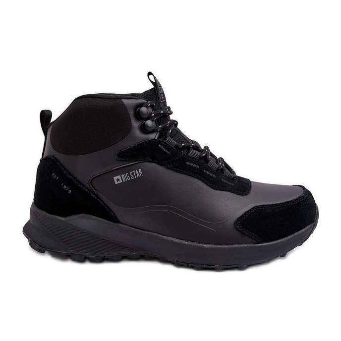 Sapatos de trekking isolados masculinos pretos Big Star MM174334