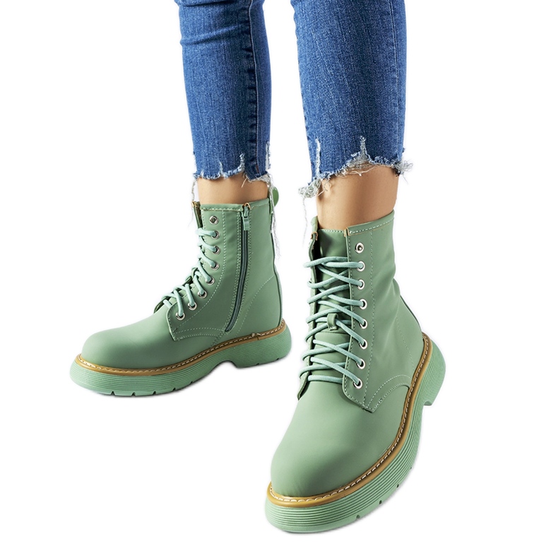 Inna Botas Benvenuto clássicas verdes