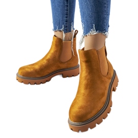 Botas isoladas marrons Big Star MM274374 castanho marrom