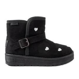 Botas de neve infantis pretas Big Star KK374243 preto
