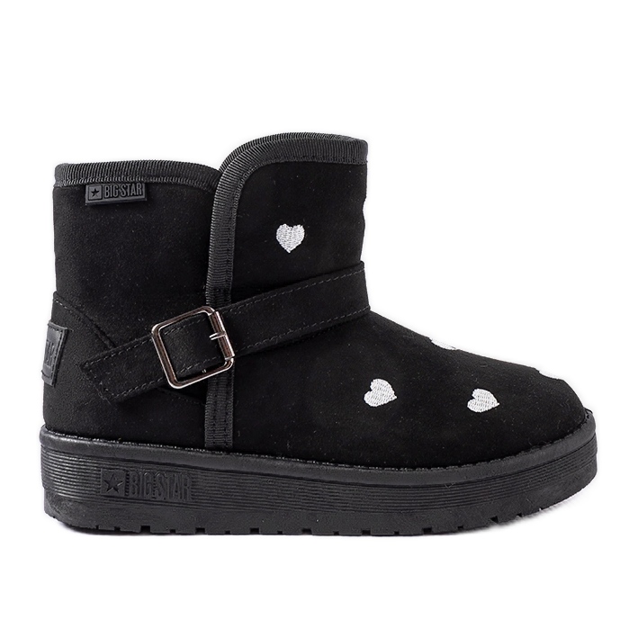 Botas de neve infantis pretas Big Star KK374243 preto