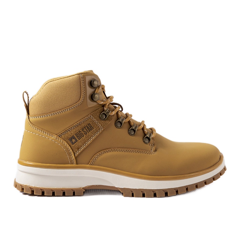 Botas masculinas marrons Big Star MM174020 castanho