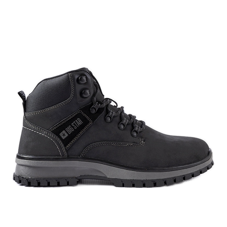Botas masculinas pretas Big Star MM174019 preto