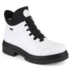 Botas impermeáveis, confortáveis ​​e com isolamento Rieker Tex W RKR563B branco
