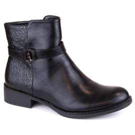 Botins isolados de salto baixo M.Daszyński W SAN25, preto