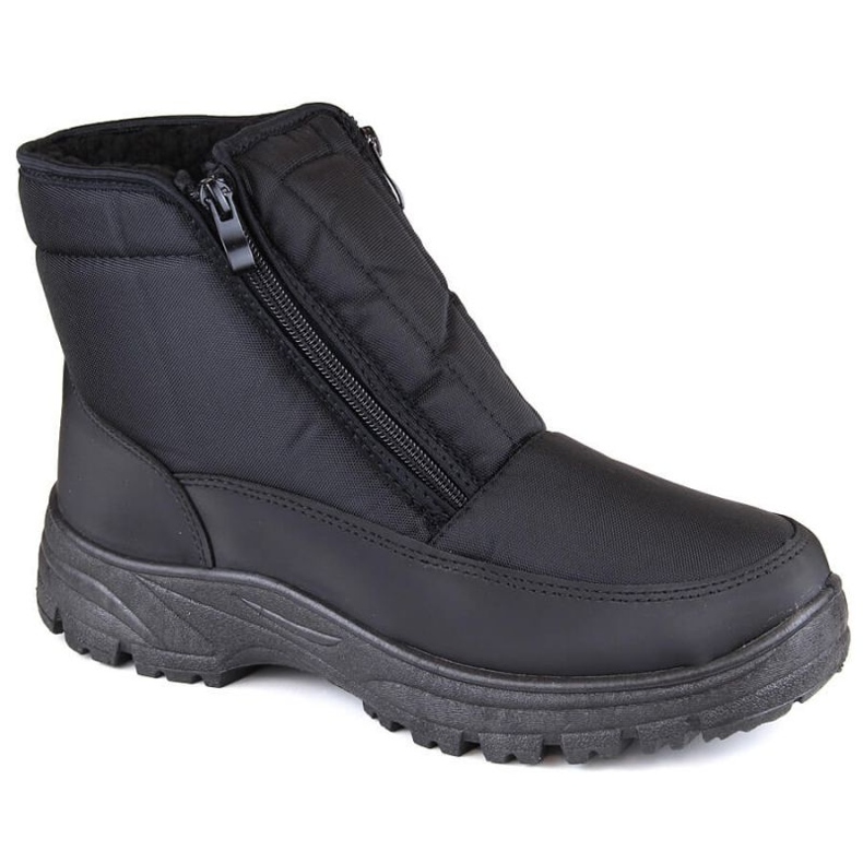 News Novidades M EVE439 botas de neve pretas com isolamento preto