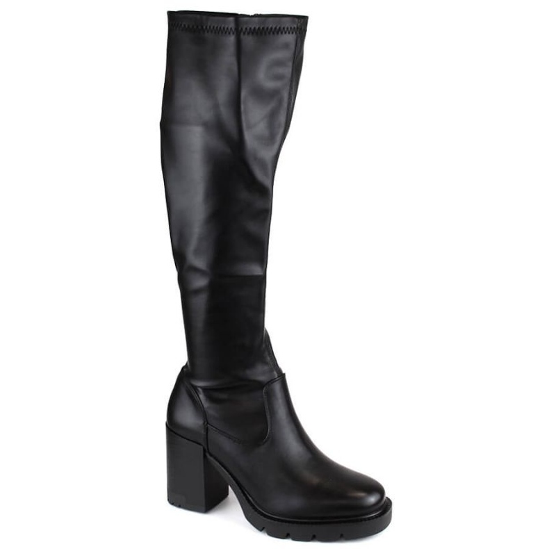 Botins elásticos e plataforma Potocki W WOL189 preto