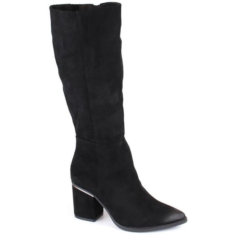 Botas com isolamento de camurça preta Potocki W WOL190A preto