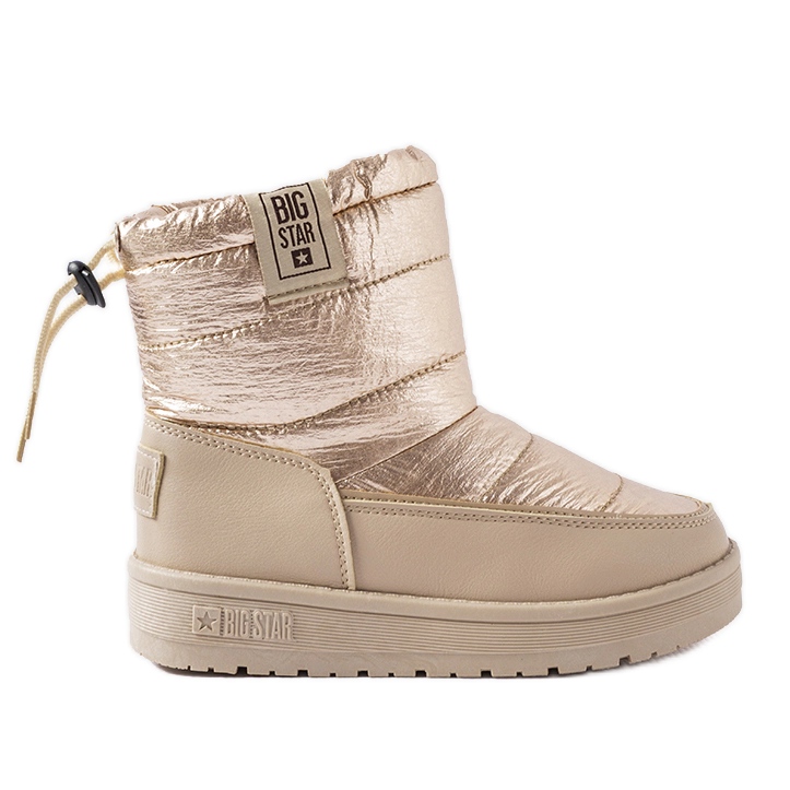 Botas de neve bege Big Star KK374221