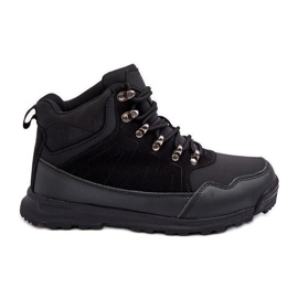 Botas de trekking isoladas femininas pretas Big Star MM274481 preto Botas de trekking isoladas femininas pretas Big Star MM274481 preto