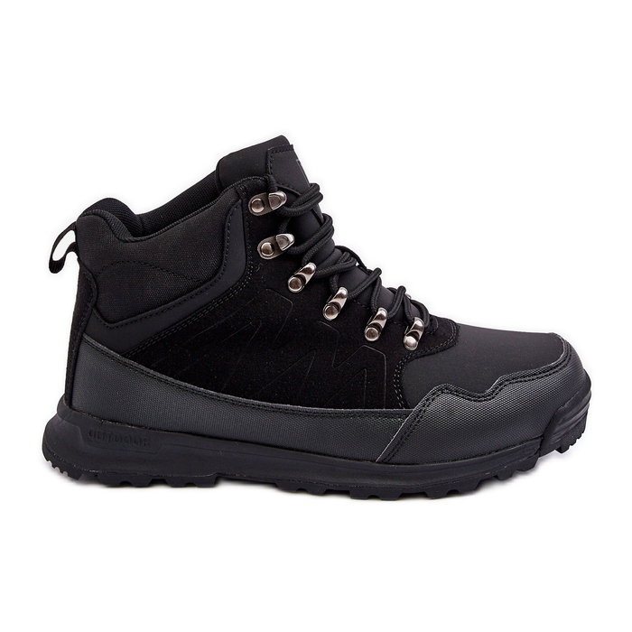 Botas de trekking isoladas femininas pretas Big Star MM274481 preto