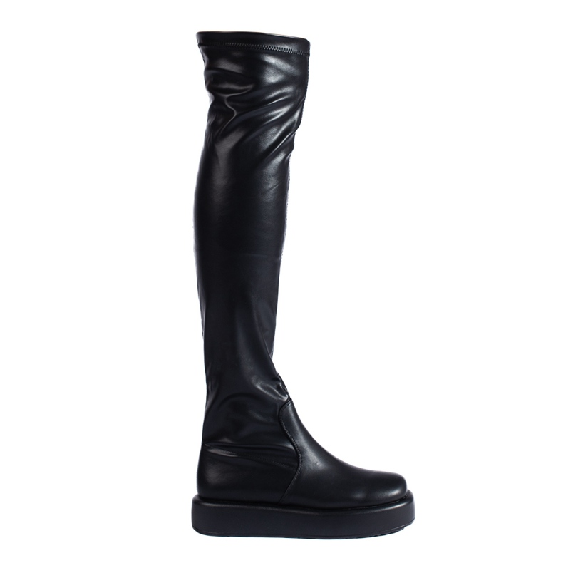 Mosqueteiros de plataforma Black Shelovet preto