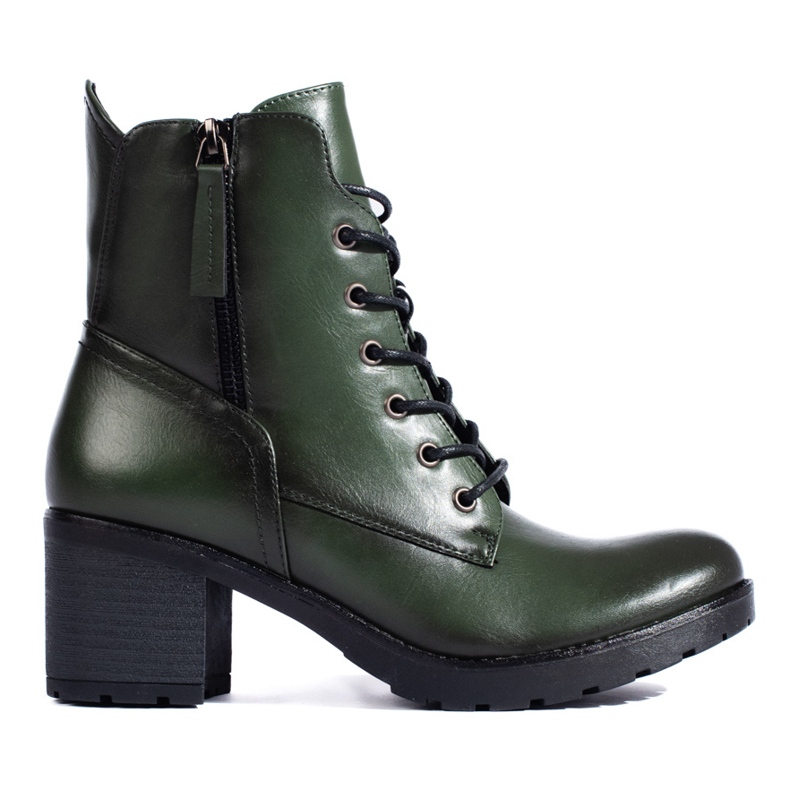 W. Potocki Botins femininos, verdes, Potocki W. Potocki Botins femininos, verdes, Potocki