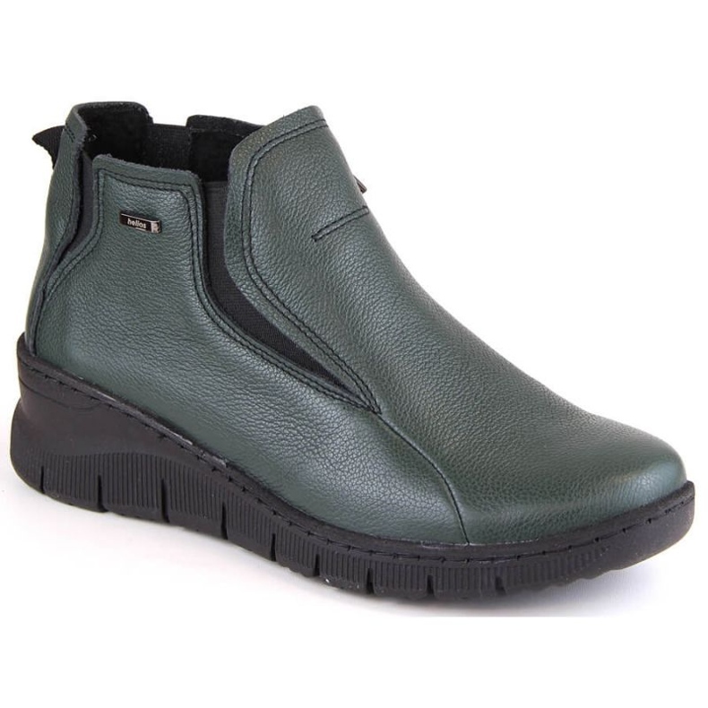 Botas confortáveis ​​de couro com isolamento Helios W H552A, verde