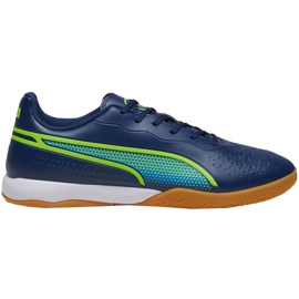 Chuteiras Puma King Match It 107261 02 azul
