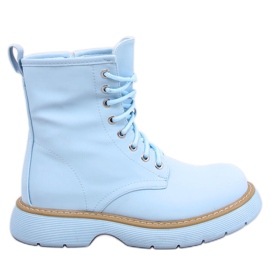 Botins com atacadores Peddy Blue azul