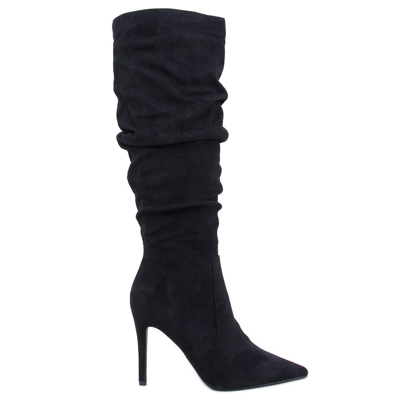Botas clássicas de salto alto Danielle Black preto