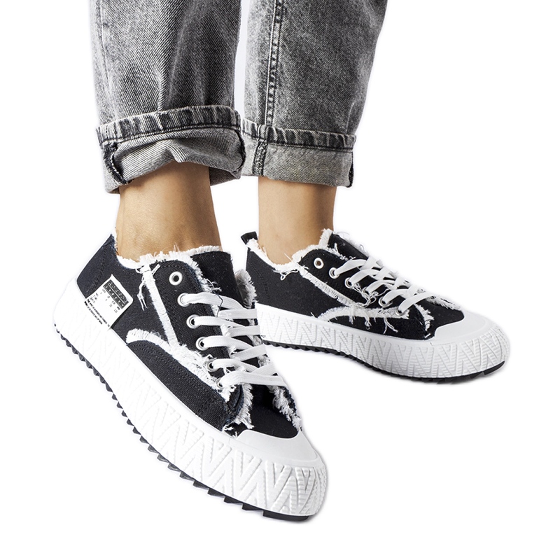 Inna Tênis plataforma Coolidge preto