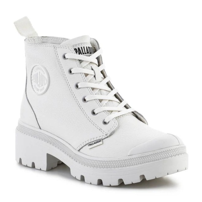 Sapatos Palladium Pallabase Couro 96905-102-M branco