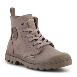 Sapatos Palladium Pamp Hi Zip Nbk W 96440-211-M marrom