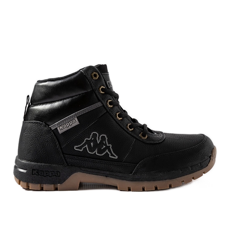 Botas pretas Kappa 242075 brilhantes preto