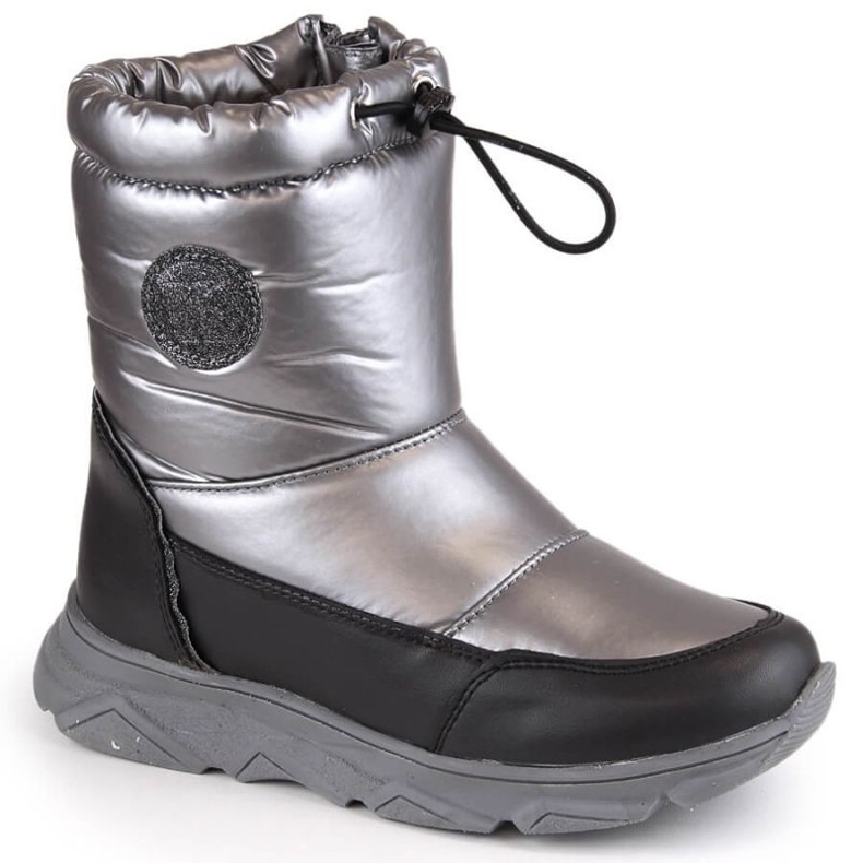 Botas de neve impermeáveis ​​com membrana Kornecki Jr KOR6916A, prata