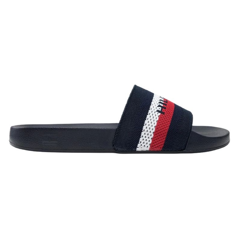 Chinelos Tommy Hilfiger Knited Pool Slide M FM0FM03642 azul