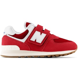 Tênis New Balance Jr PV574RR1 vermelho