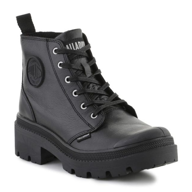 Sapatos Palladium Pallabase Couro 96905-001-M preto