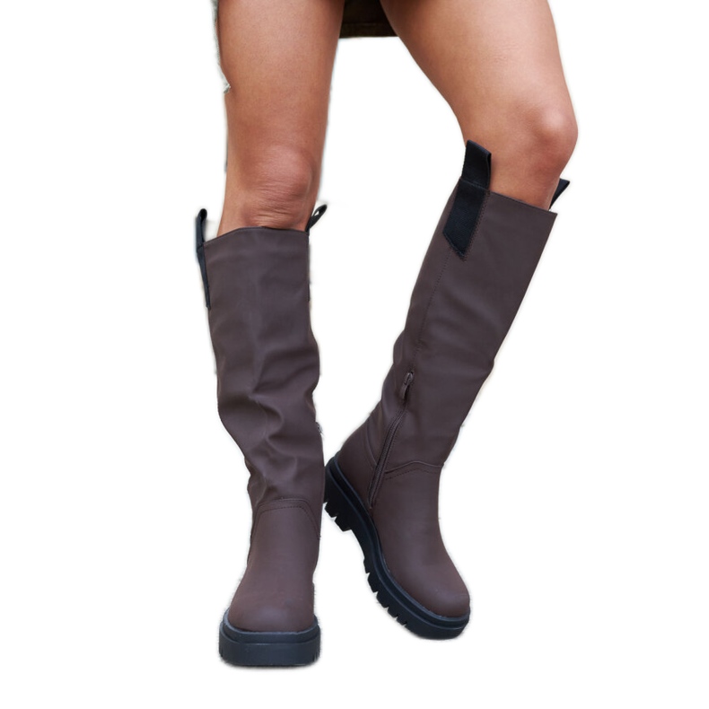 Botas com isolamento Jayden marrom fosco castanho
