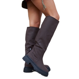 Botas clássicas Edwards marrom fosco