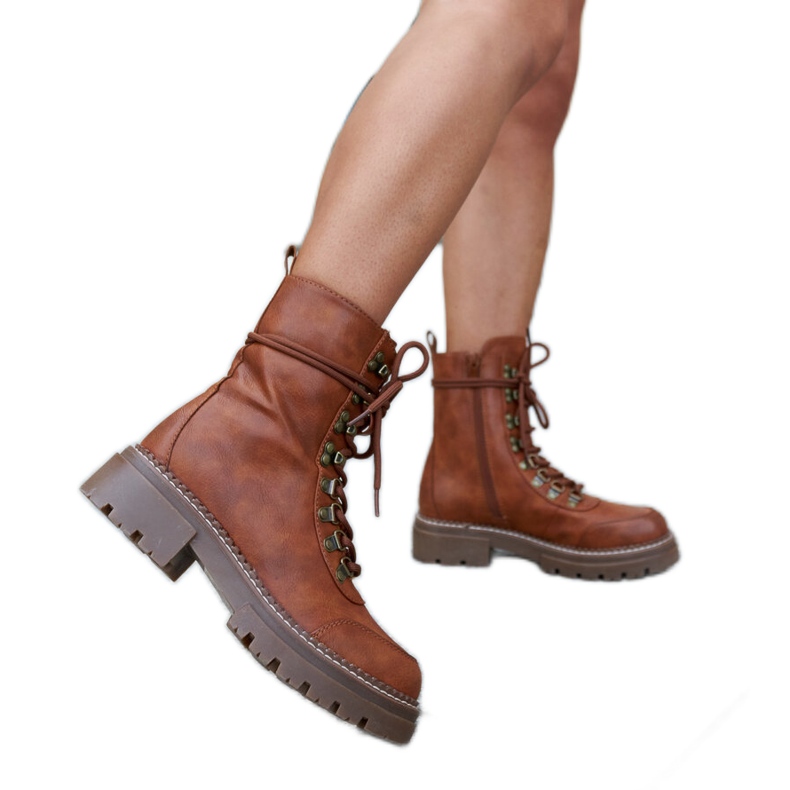 Inna Botas Concordia clássicas com isolamento marrom castanho