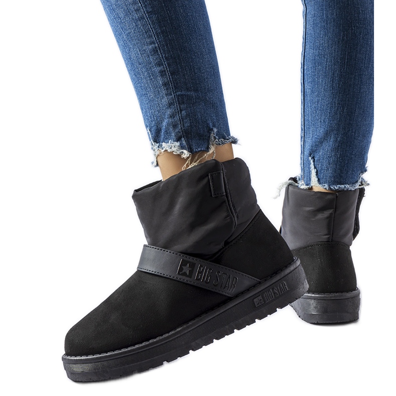 Botas de neve pretas com isolamento Big Star MM274151 preto Botas de neve pretas com isolamento Big Star MM274151 preto