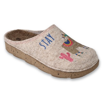 Sapatos femininos Befado Inblu 155D150 cinza