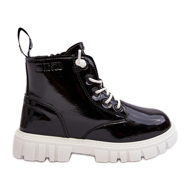 Botas infantis com isolamento térmico Big Star MM374147 pretas preto