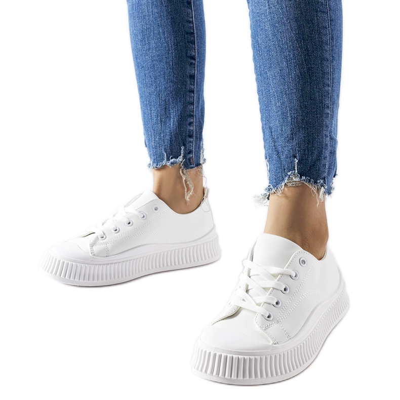 Tênis plataforma Erbezzo branco