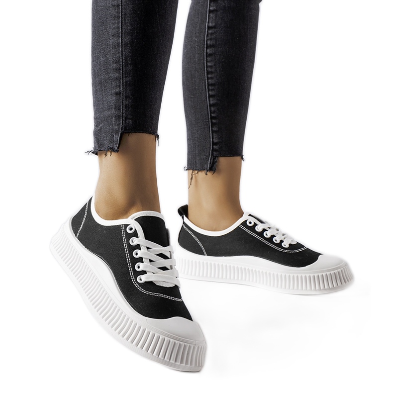 Tênis plataforma Collepepe preto