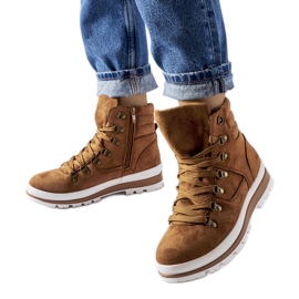 Sapatos de trekking com isolamento caramelo Mazara marrom