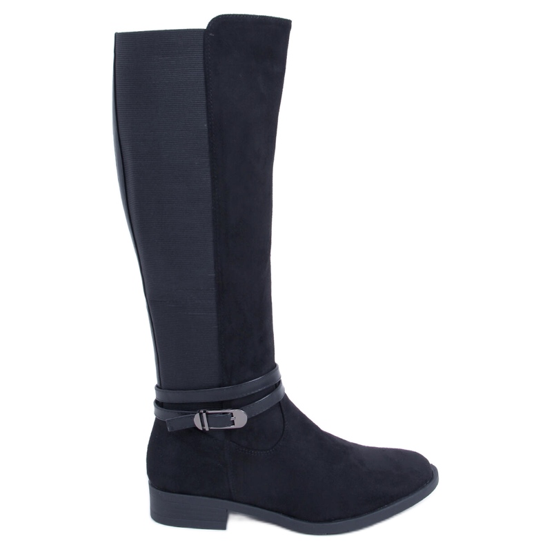 Botas com parte superior flexível Barrow Black preto