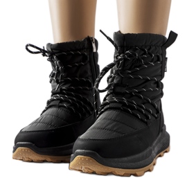 Botas de neve pretas Lee Cooper LCJ-23-44-1987L preto