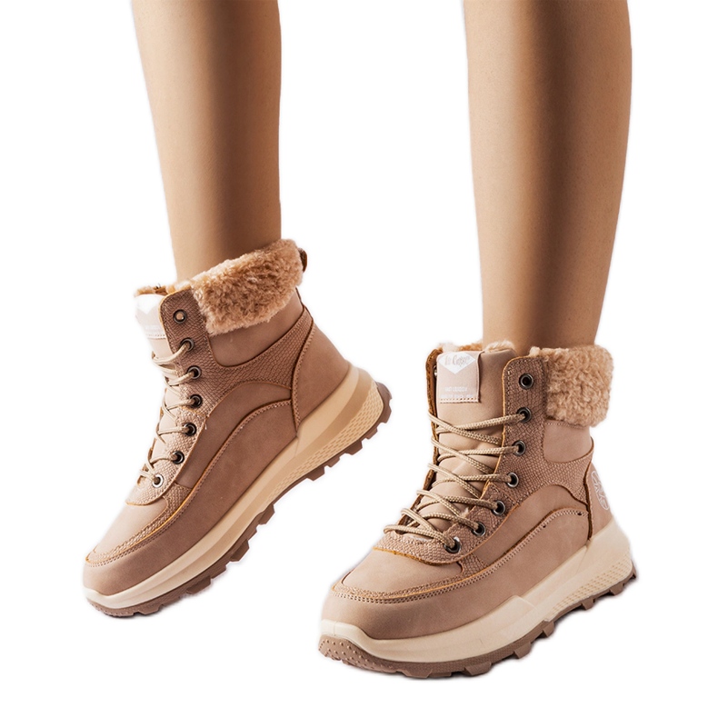 Botas bege Lee Cooper LCJ-22-44-1363L