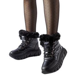 Botas de neve pretas Lee Cooper LCJ-23-44-1955L preto