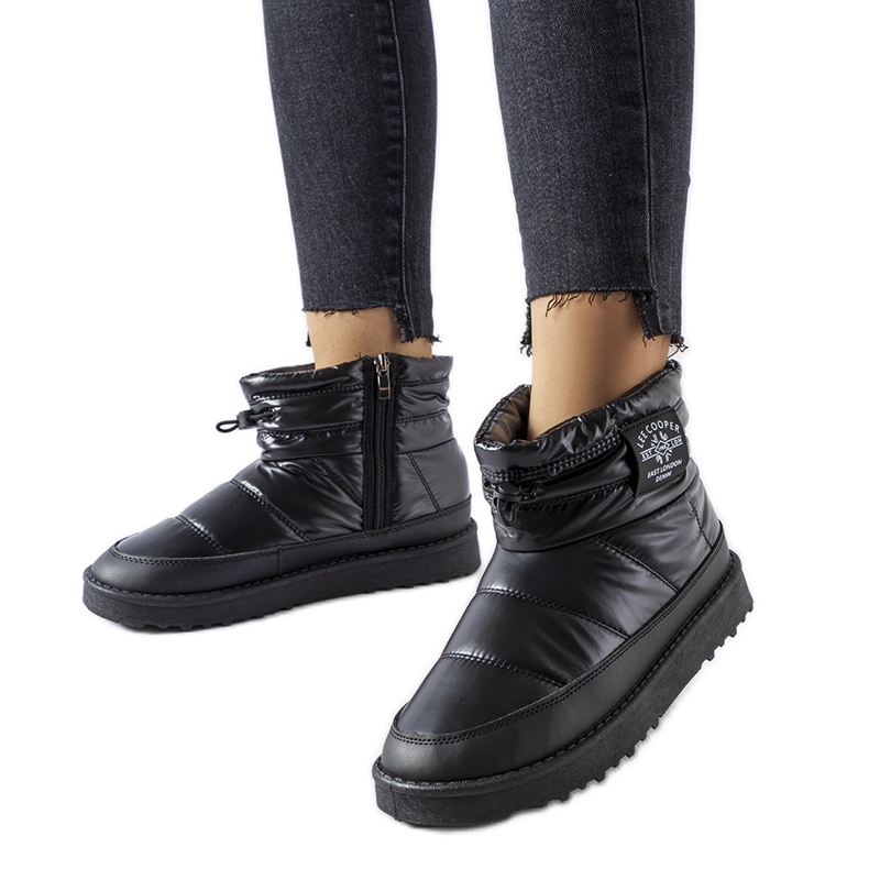 Botas de neve pretas Lee Cooper LCJ-23-44-1967L preto