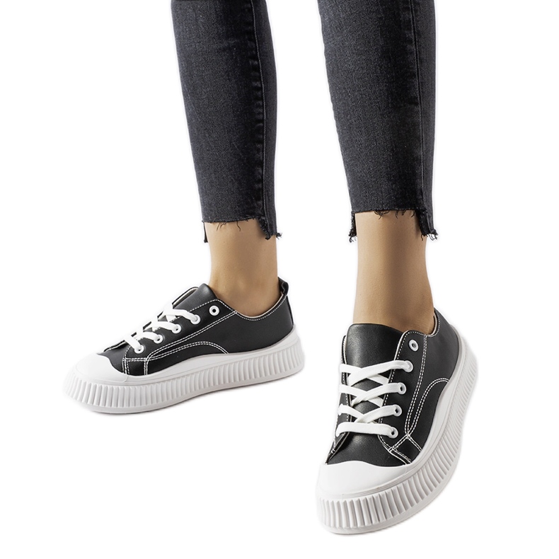 Tênis plataforma Erbezzo preto